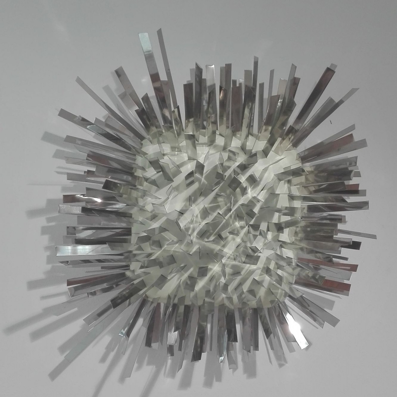 Philipp Eyrich - Vegetables iron steel 45 x 45 cm 2019