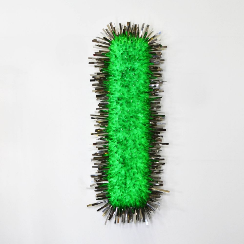 Philipp Eyrich - Asparagus death - 145 x 50 cm iron steel 2018