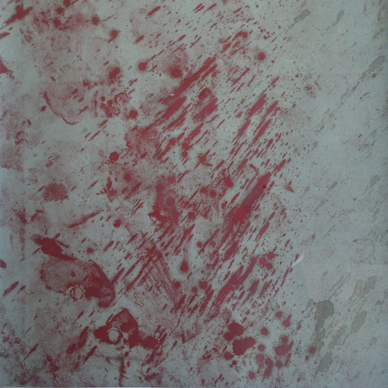 Hermann Nitsch - 84 x 92 cm 1987