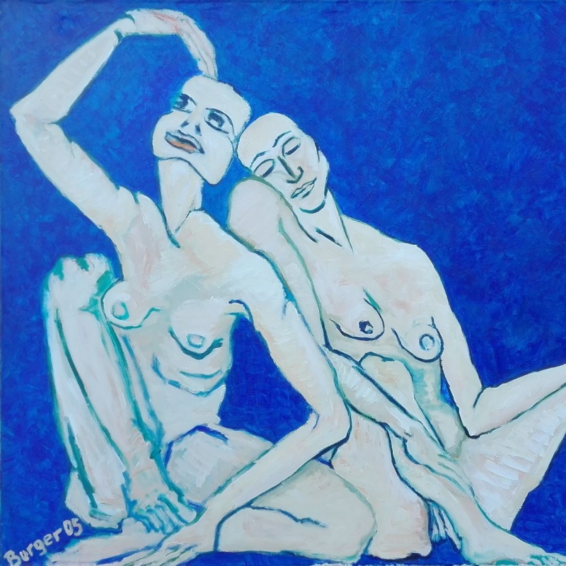 Rosmarie Burger - Ohne Trauben und Melonen II_oil on canvas_130x100 cm_2005