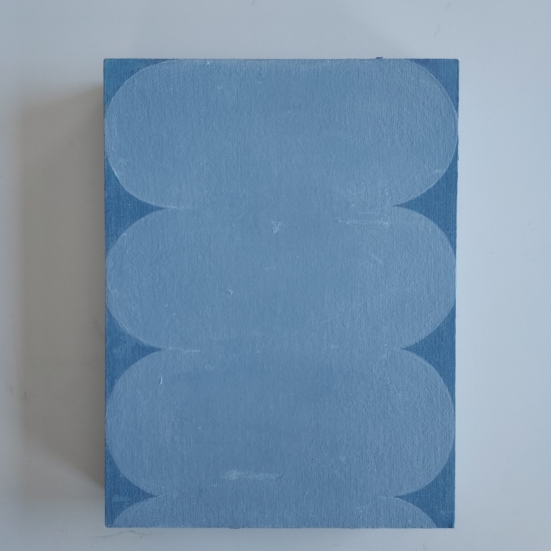 Elisa Alberti - Without Title_2019_Acryl on wooden panel_24x18x3 cm