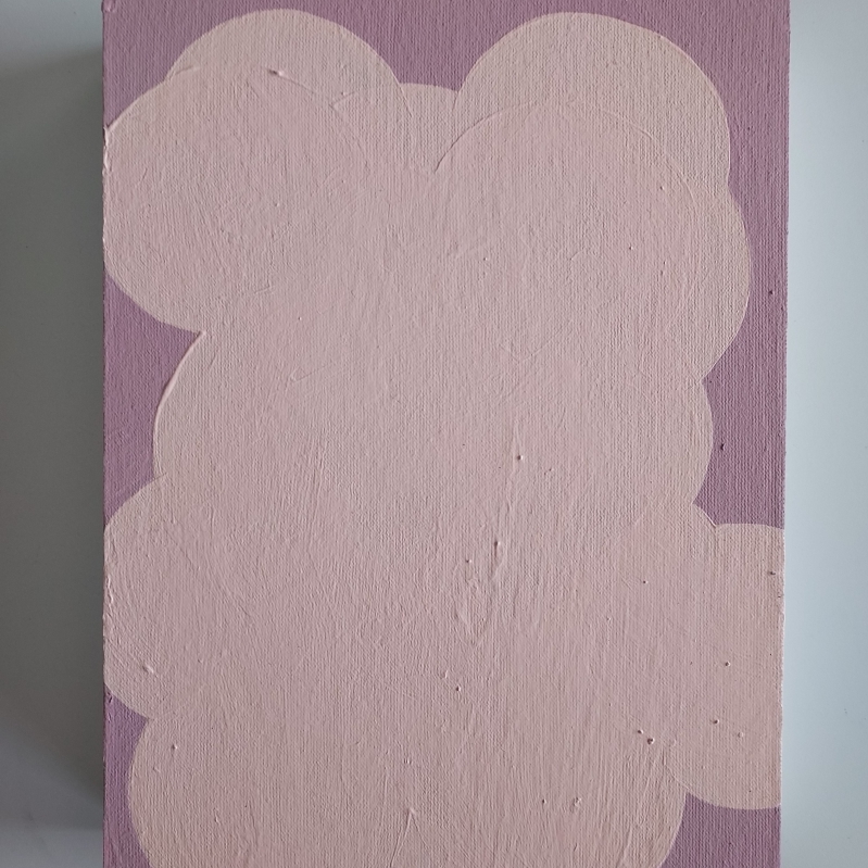 Elisa Alberti - Without Title_2019_Acryl on wooden panel_24x18x3 cm