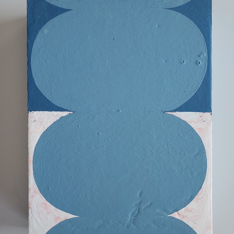 Elisa Alberti - Without Title_2019_Acryl on wooden panel_24x18x3 cm