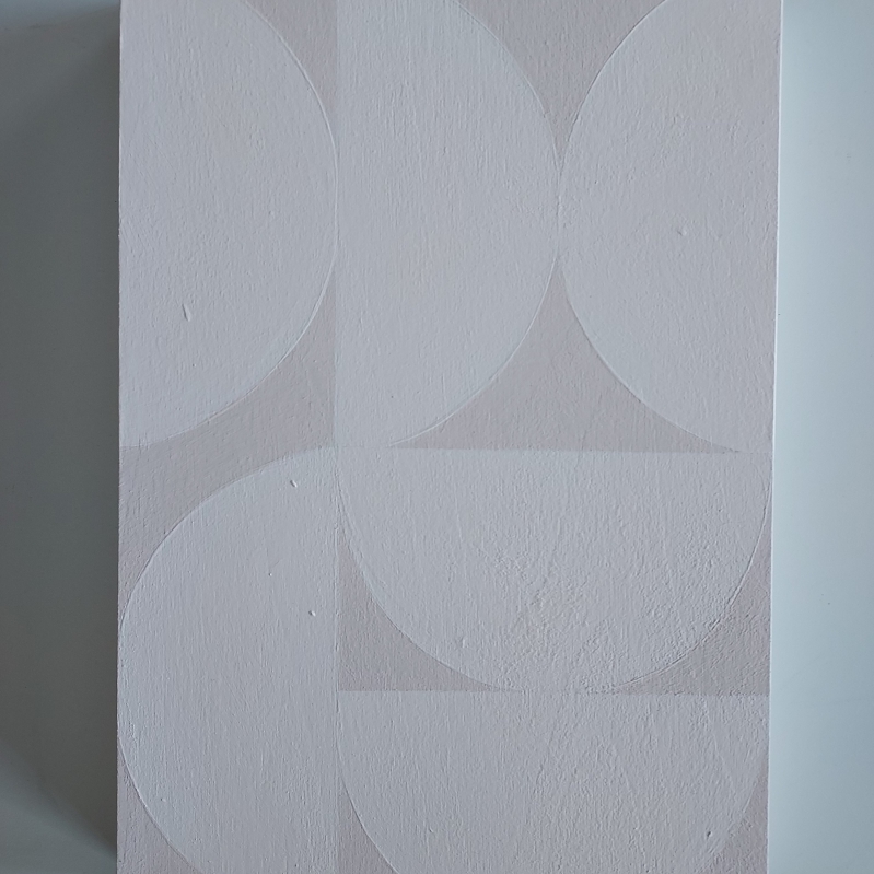Elisa Alberti - Shapes_2020_Acryl and lack on wooden panel_ 30x20x3 cm