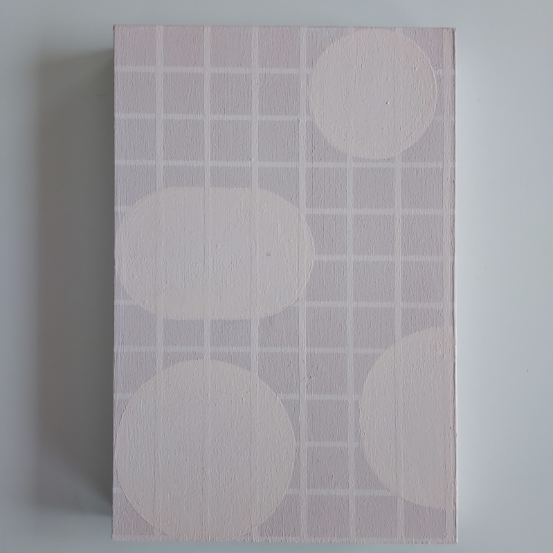 Elisa Alberti - Shapes_2019_Acryl and lack on wooden panel_ 30x20x3 cm