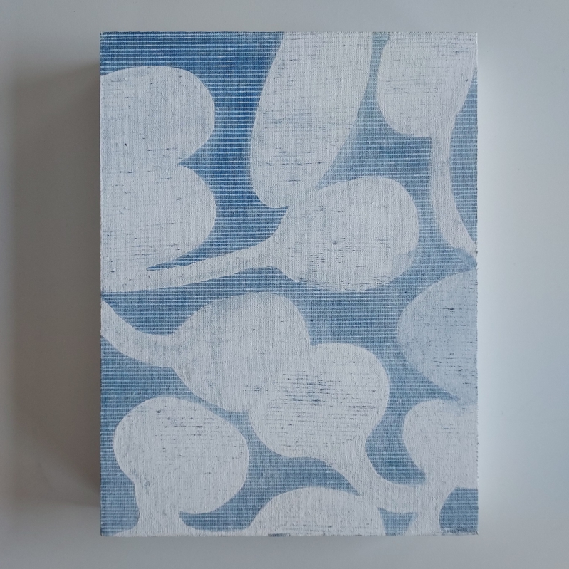 Elisa Alberti - Without Title_2019_Acryl on wooden panel_24x18x3 cm