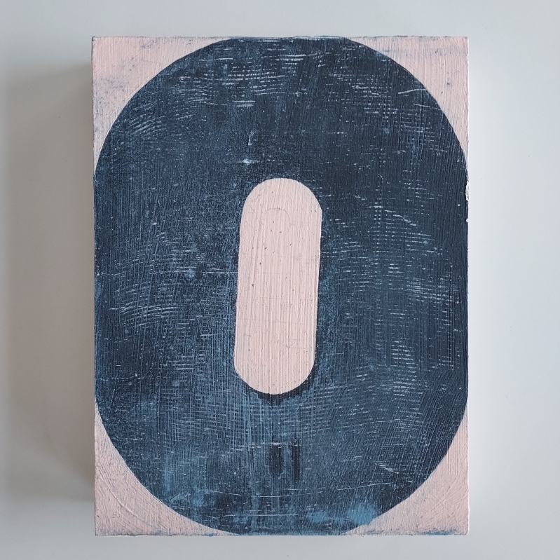 Elisa Alberti - Without Title_2019_Acryl on wooden panel_24x18x3 cm
