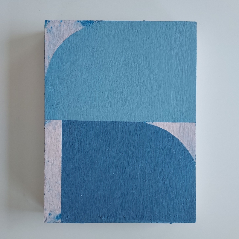 Elisa Alberti - Without Title_2019_Acryl on wooden panel_24x18x3 cm