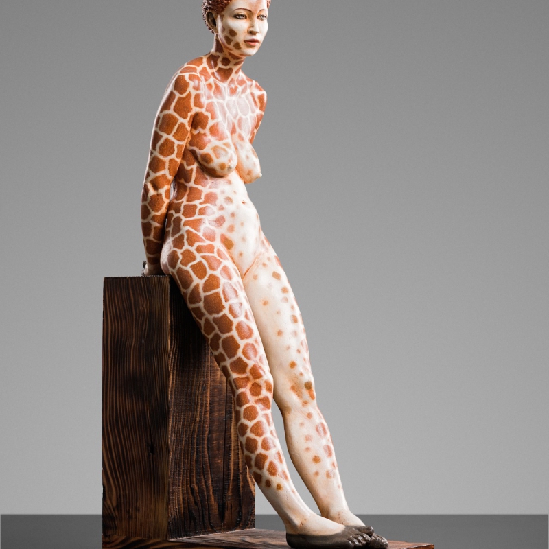  - Stefan-Perathoner_Giraffa_h 80 cm_Terracotta_ 2021