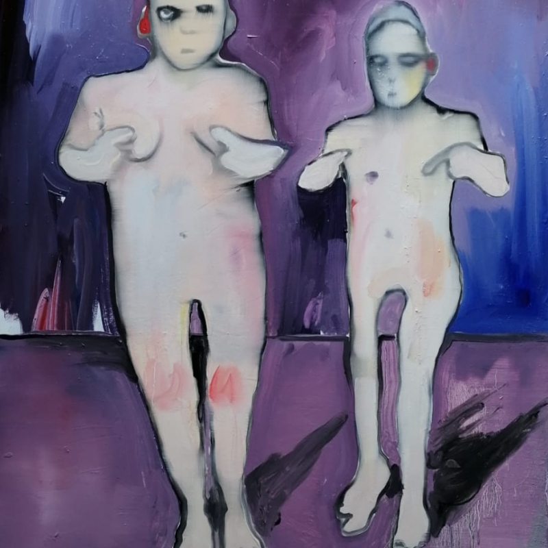 Julia Runggaldier - Julia Runggaldier_100x60 cm_2022 oil on canvas
