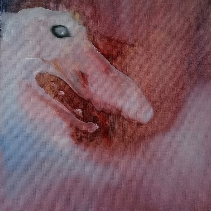 Julia Runggaldier - Julia Runggaldier_Glazed series_oil on canvas_42x28 cm_2022