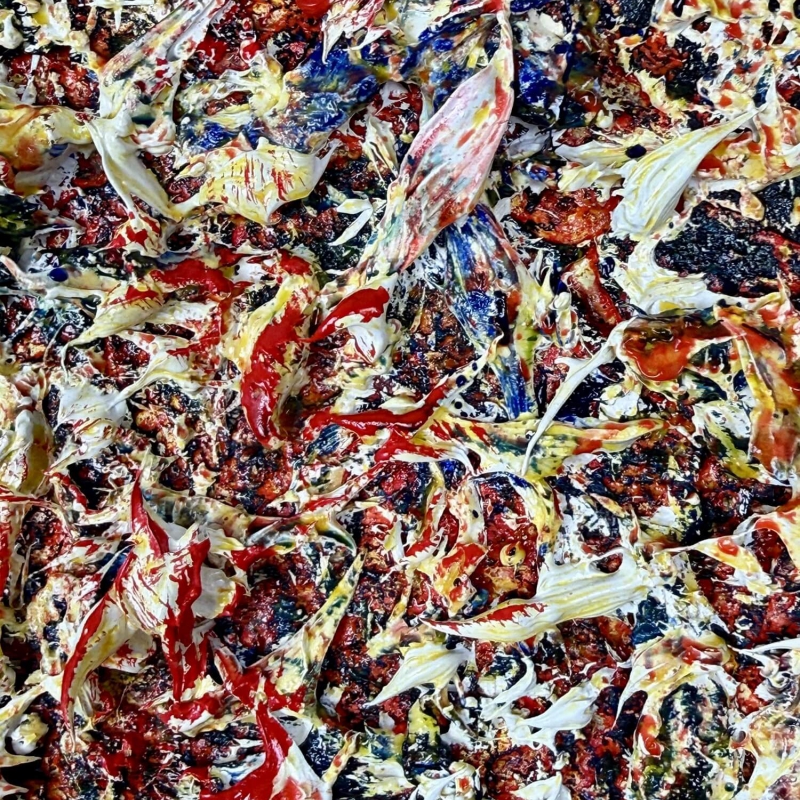 Adama Keita - Detail of the artworks by Adama Keita